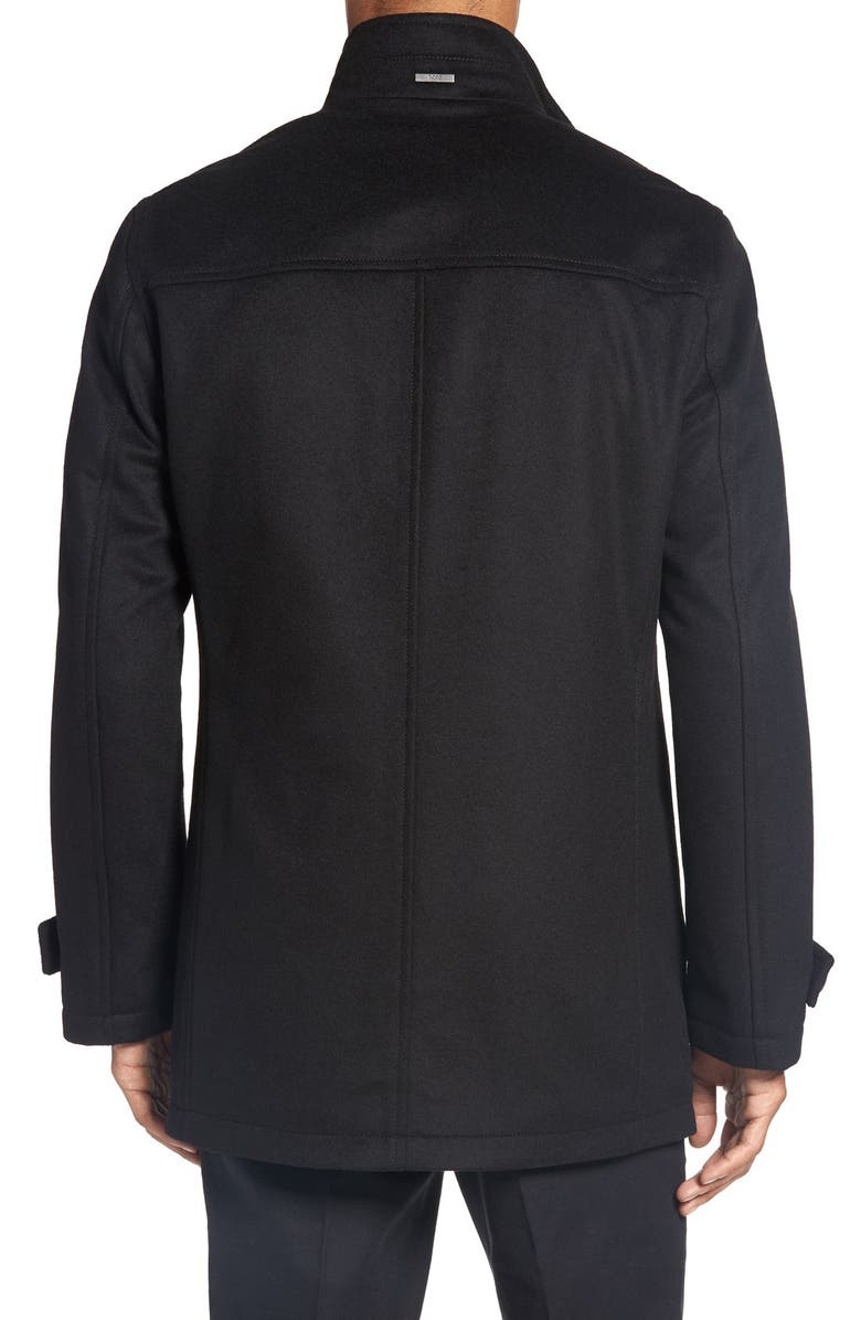BOSS 'Camlow' Wool & Cashmere Car Coat, Alternate, color,