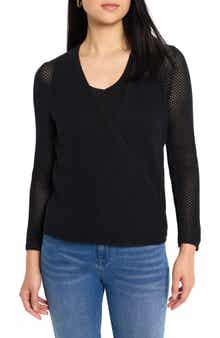 NIC+ZOE Mesh Cocoon Cardigan