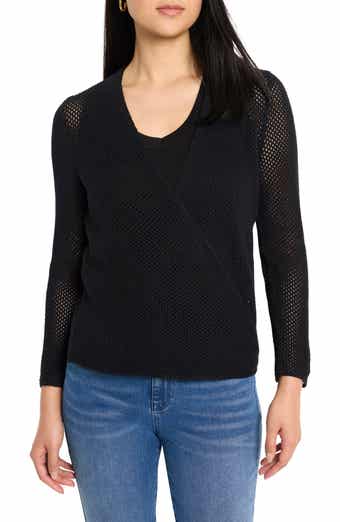 NIC+ZOE Mesh Cocoon Cardigan