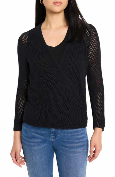 NIC+ZOE Mesh Cocoon Cardigan