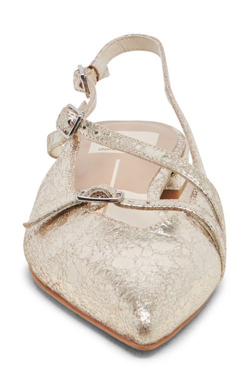 Dolce Vita Pamla Pointed Toe Slingback Flat