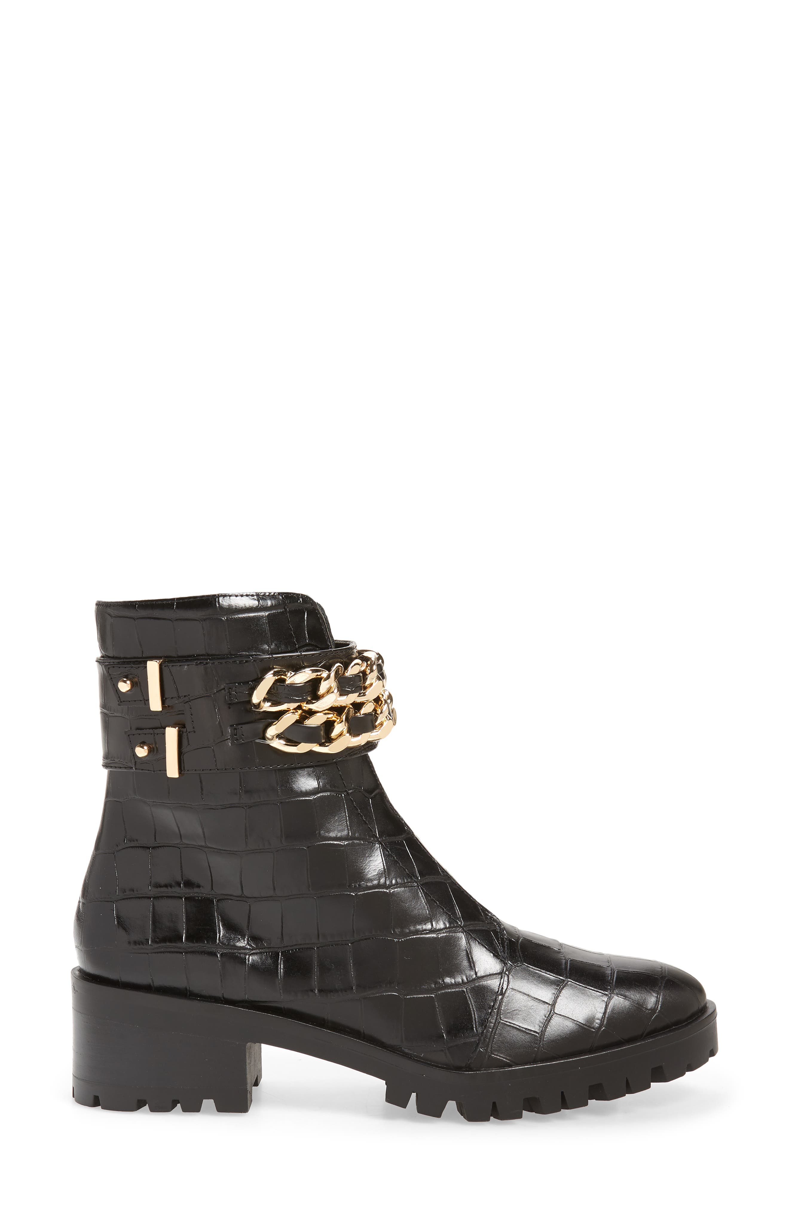 KARL LAGERFELD PARIS Palmer Combat Boot, Alternate, color, 
