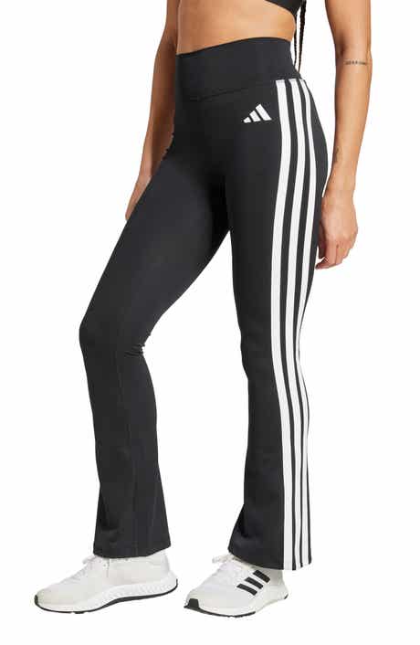 Optime Essentials AEROREADY 3-Stripes Climacool Flared Leggings