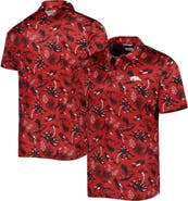 Columbia Men's Columbia Cardinal Arkansas Razorbacks Super Terminal Tackle Omni-Shade Polo