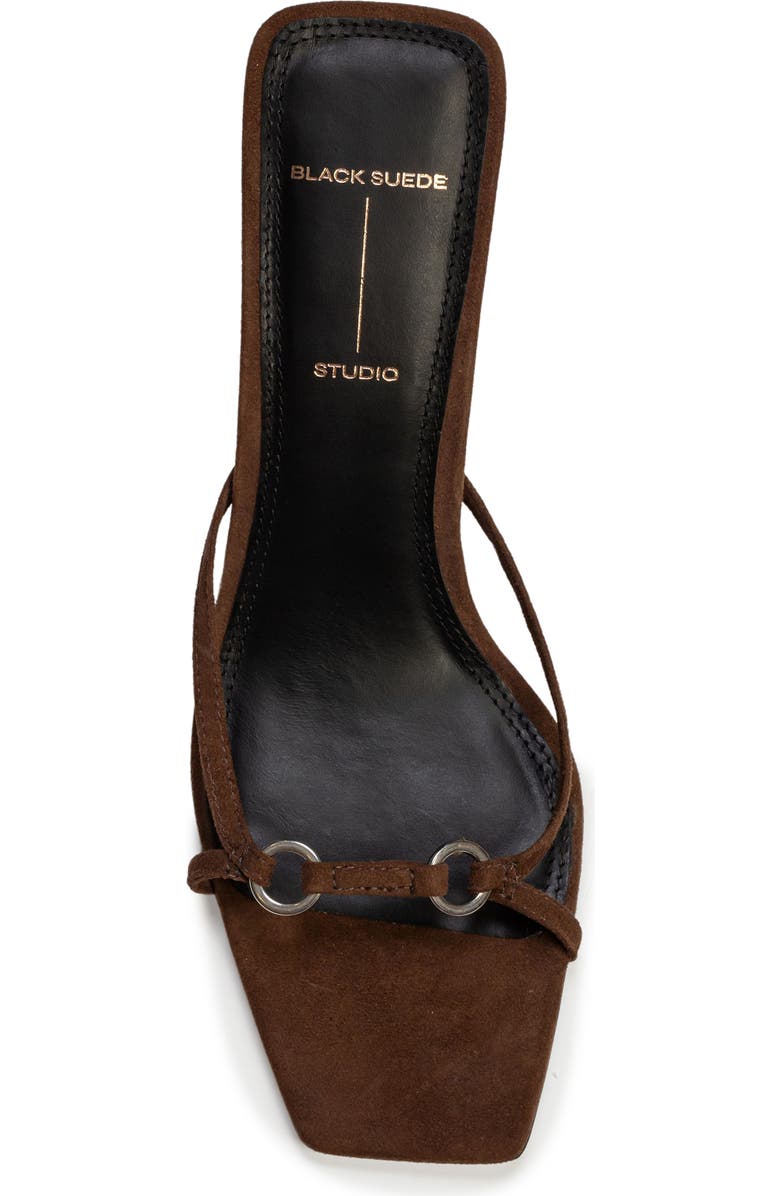 BLACK SUEDE STUDIO Frankie 65 Sandal, Alternate, color, Brown
