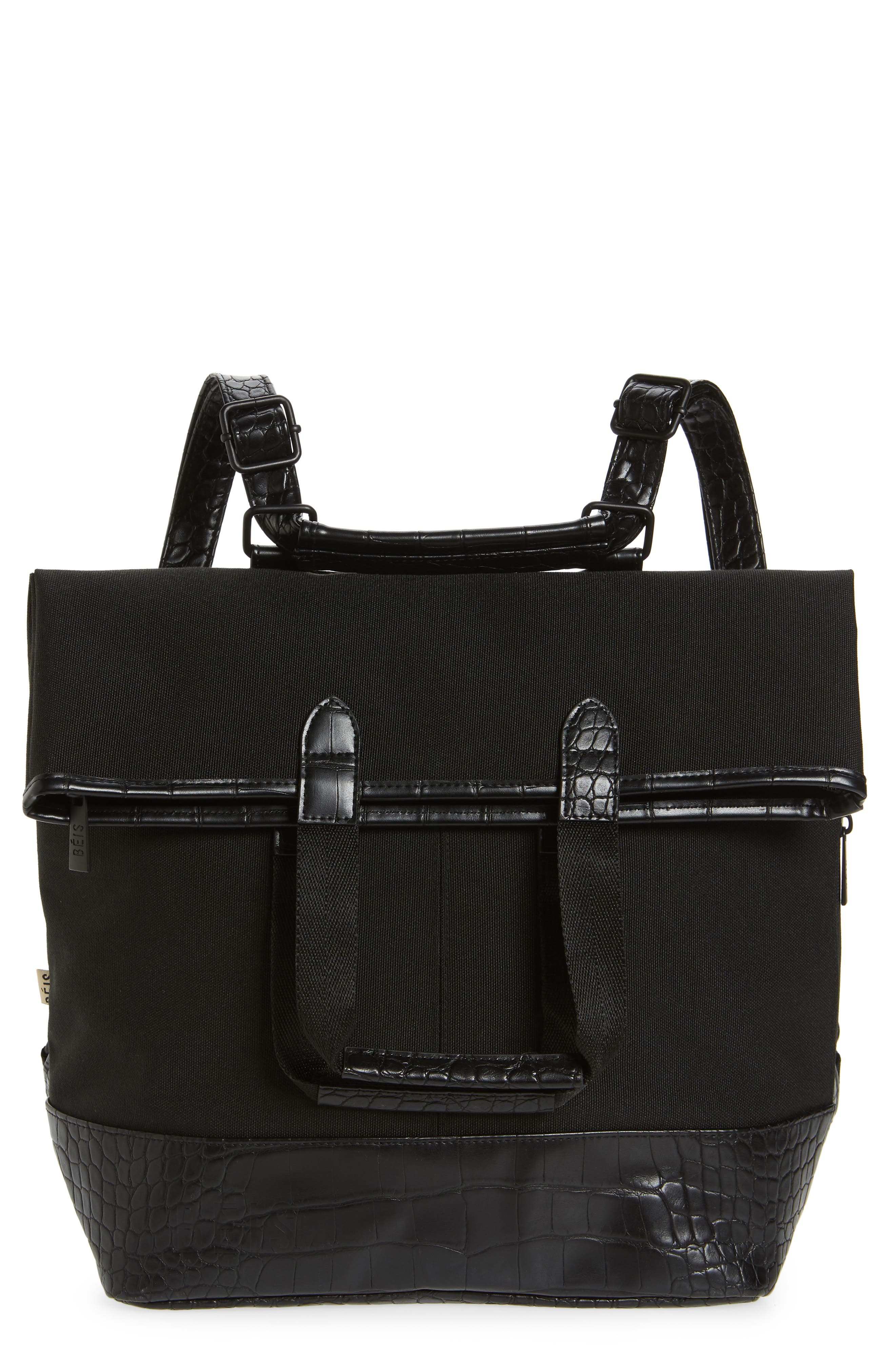 Béis The Everyday Convertible Backpack, Main, color, 