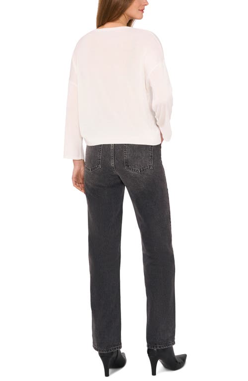 Halogen ® Fine Gauge Crewneck Sweater In New Ivory