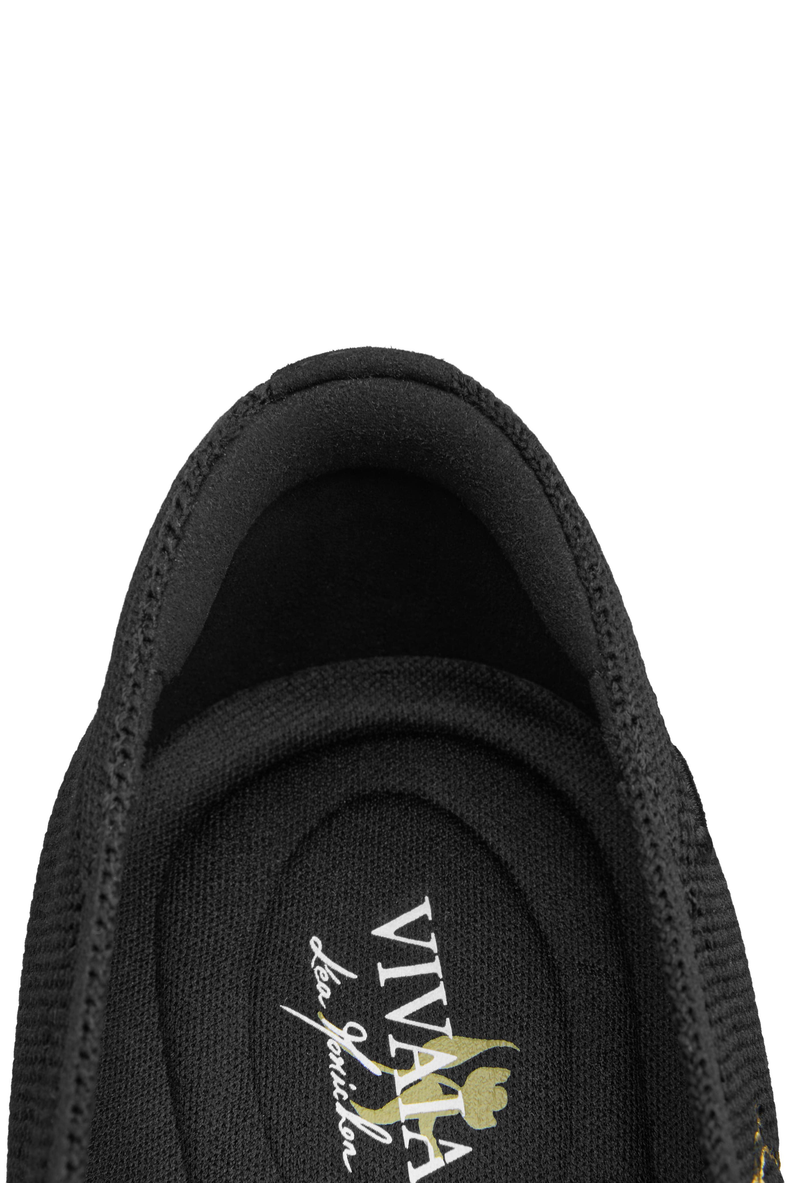 Healing Garden | Square-Toe Margot Mary Jane, Alternate, color, BLACK FRENCH FLORAL EMB