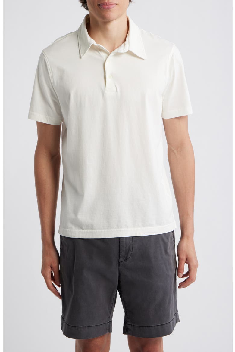 Bryce Short Sleeve Polo, Main, color, POWDER