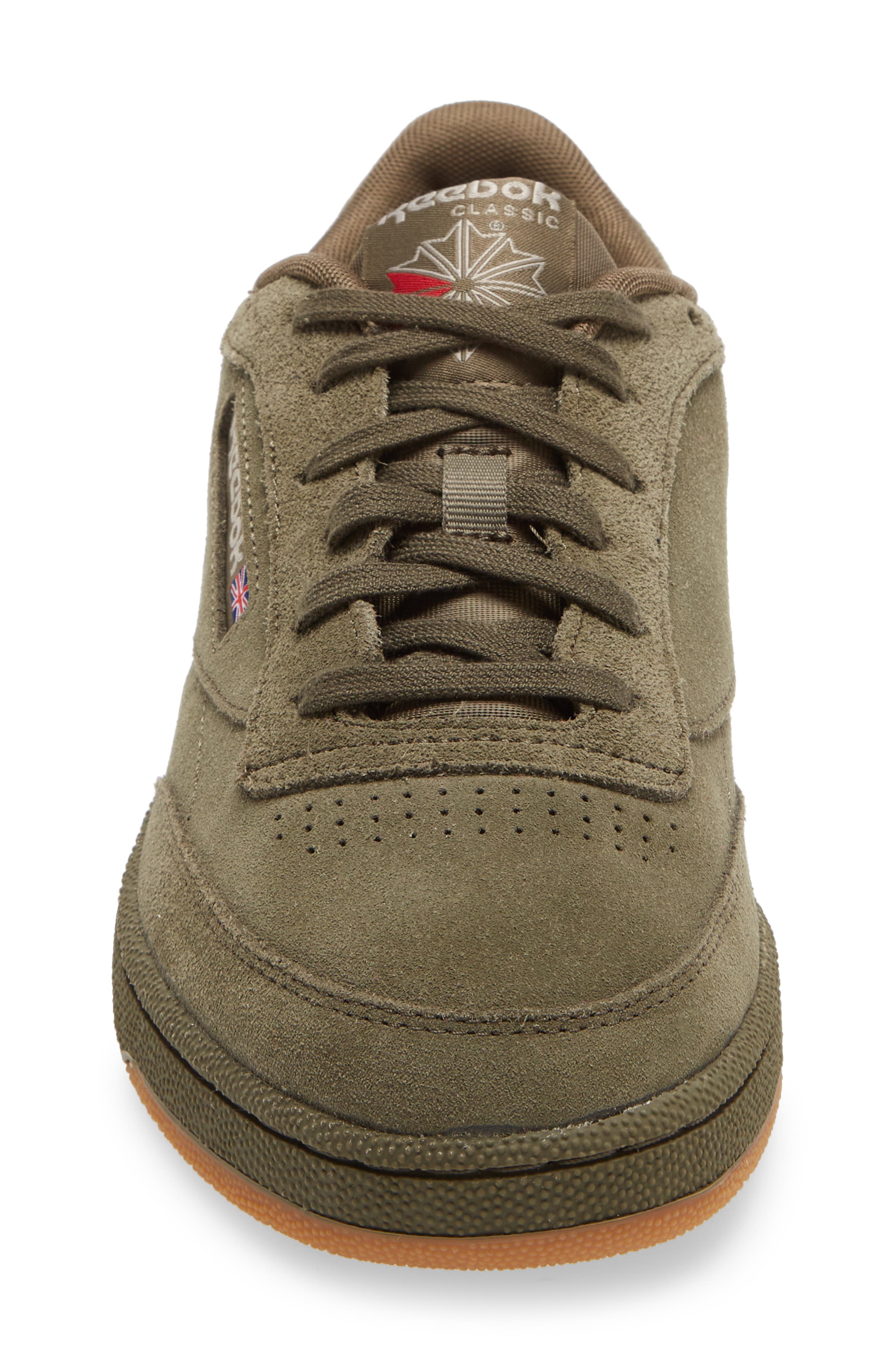 C 85 Sneaker, Alternate, color, GREEN/BEIGE