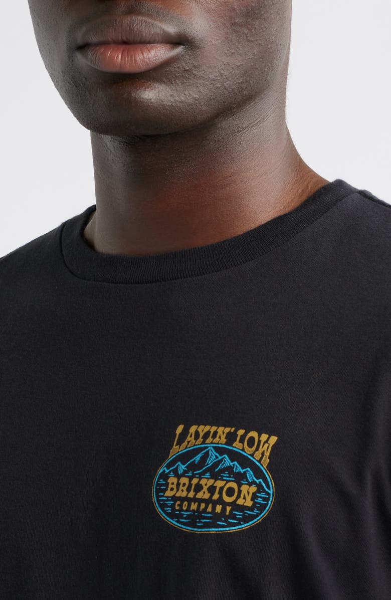 Brixton Layin' Low Cotton Graphic T-Shirt, Alternate, color, 