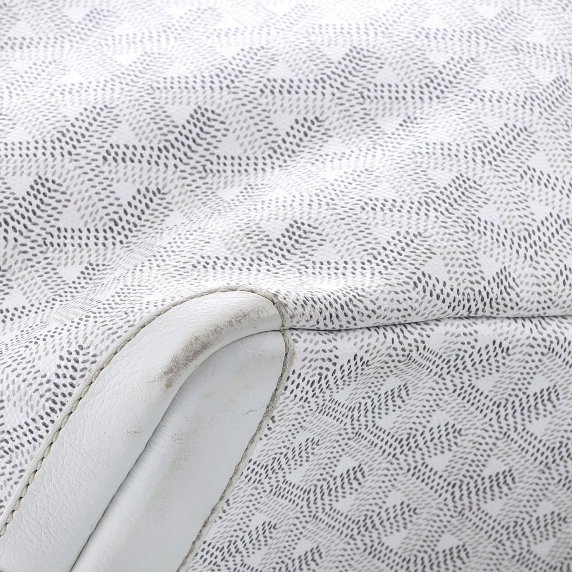 Pre-Owned Goyard Artois Tote Coated Canvas PM, Alternate, color, White