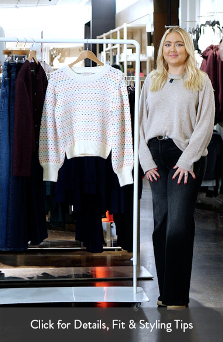 Alma Blouson Sleeve Sweater, sales video thumbnail