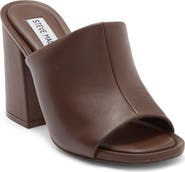 Steve Madden Giavana Block Heel Slide Sandal