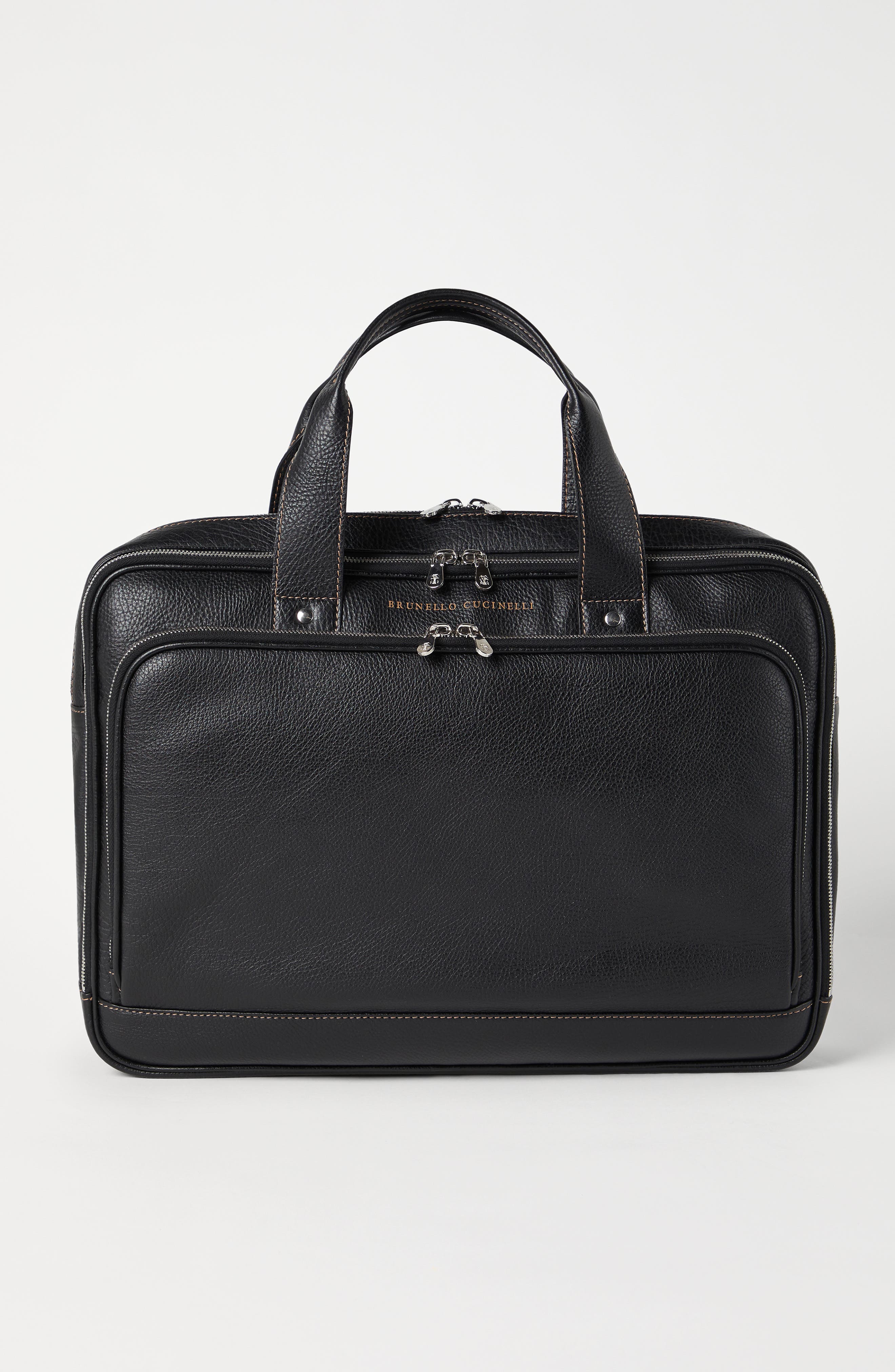 Brunello Cucinelli Briefcase, Alternate, color, Black