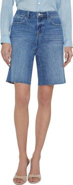 L'AGENCE Elsie Low Rise Bermuda Shorts