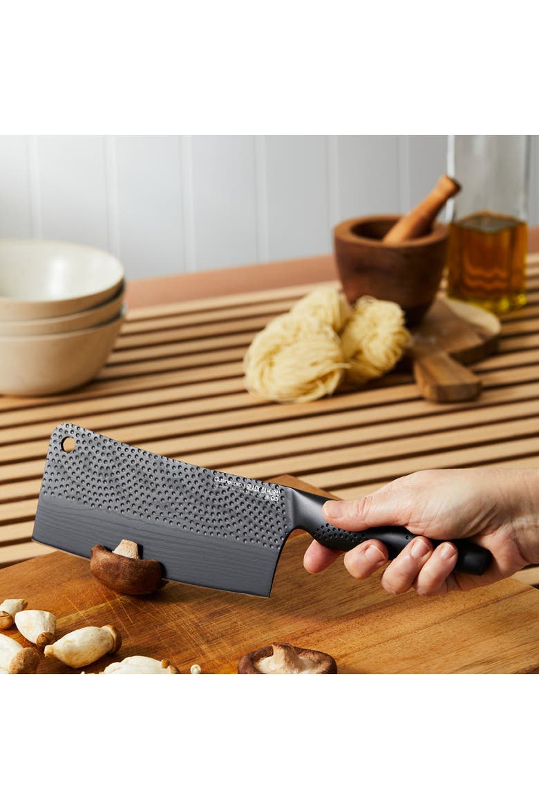iD3® BLACK SAMURAI 6.5" Cleaver, Alternate, color, Black