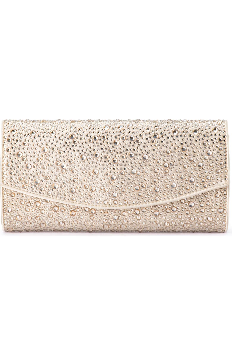 Olga Berg Emma Crystal Clutch, Main, color,