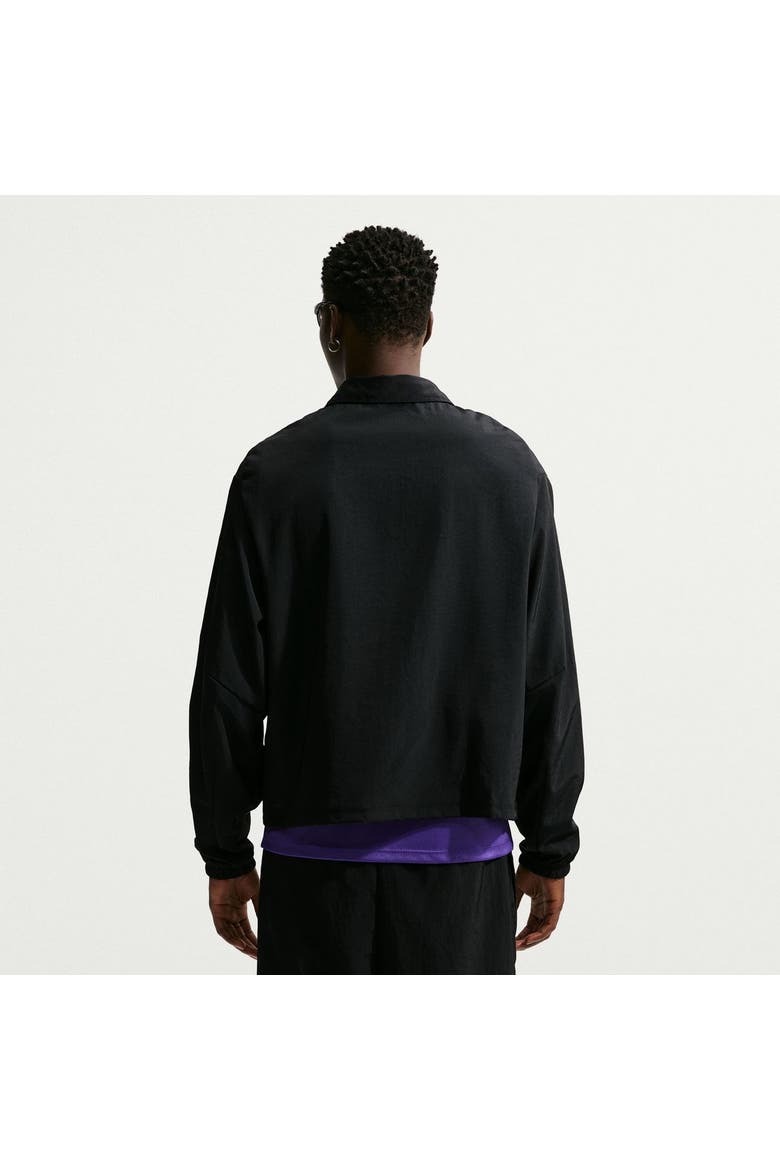 Men's Nike  Black Barcelona 2026/27 Away Woven Full-Zip Jacket, Alternate, color, Black