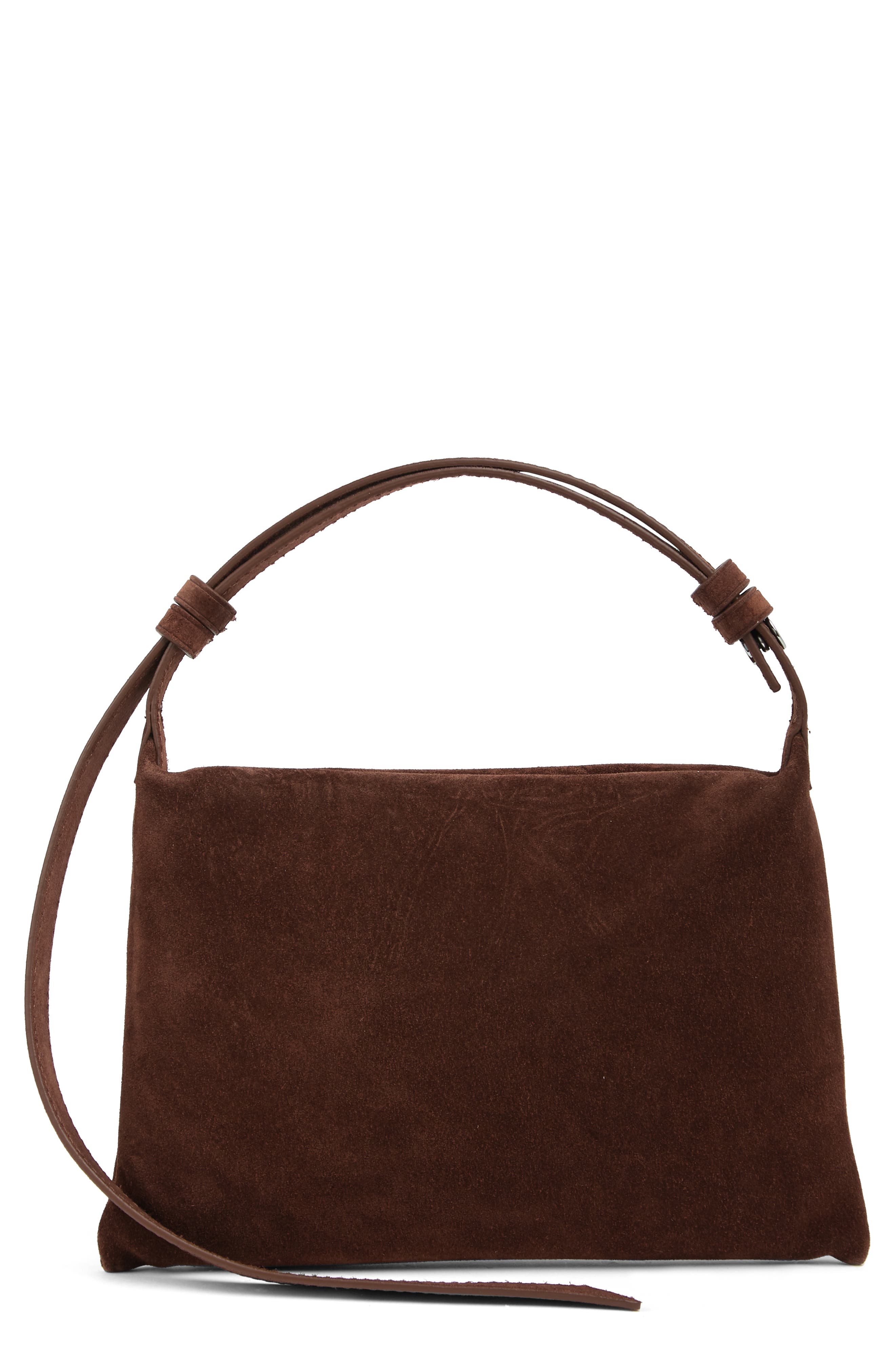 Simon Miller Mini Puffin Suede Bag, Main, color, 