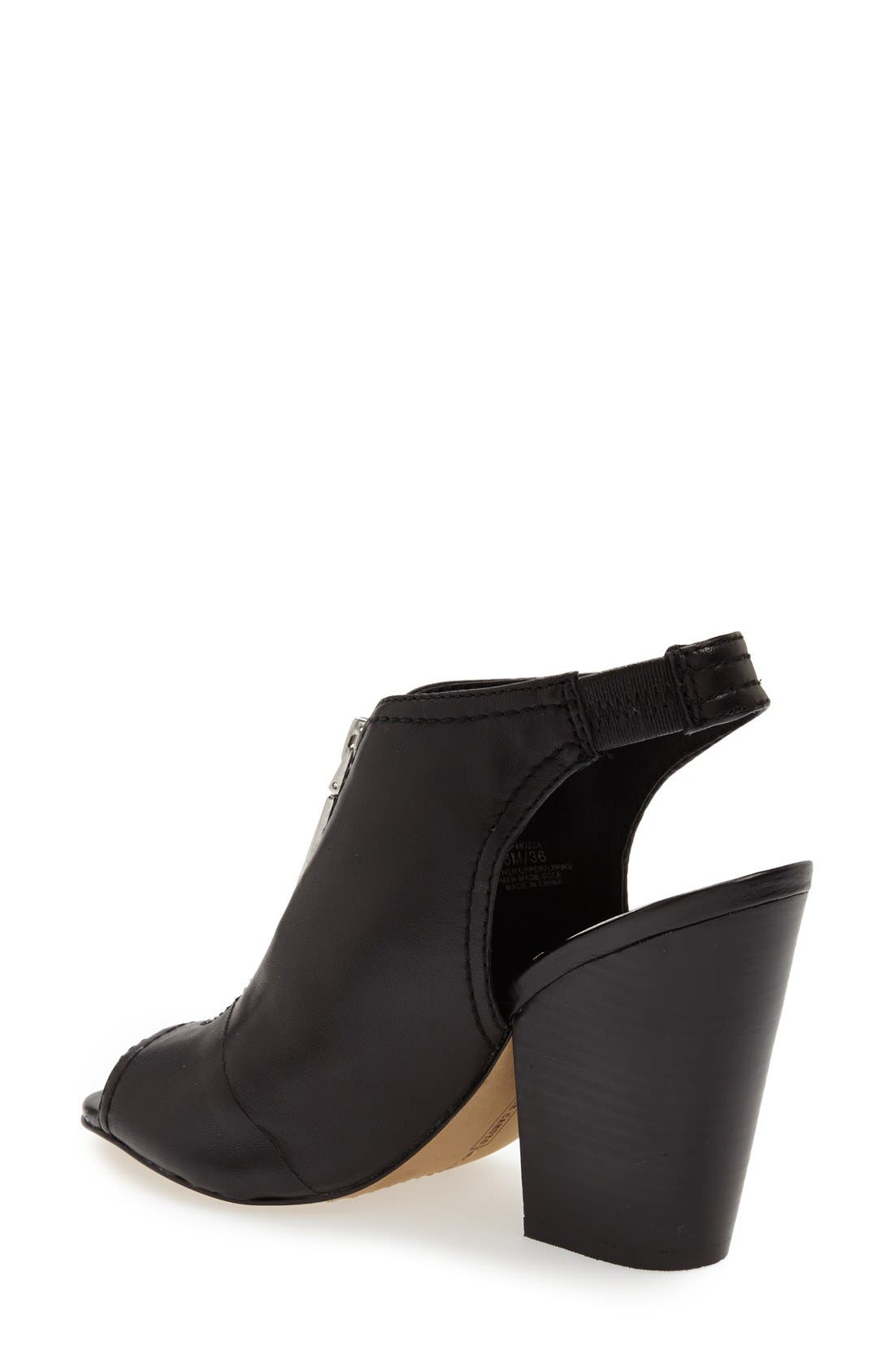 'Mozza' Bootie, Alternate, color, BLACK