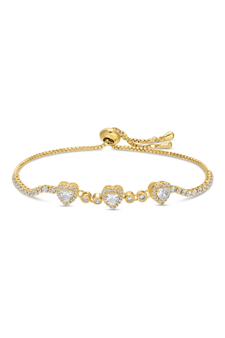 Mary CZ 3-Pack Assorted Bracelets, Alternate, color, GOLD
