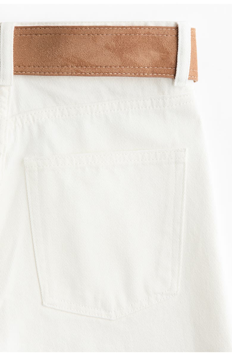 H&M Wide High Waist Jeans, Alternate, color, 
