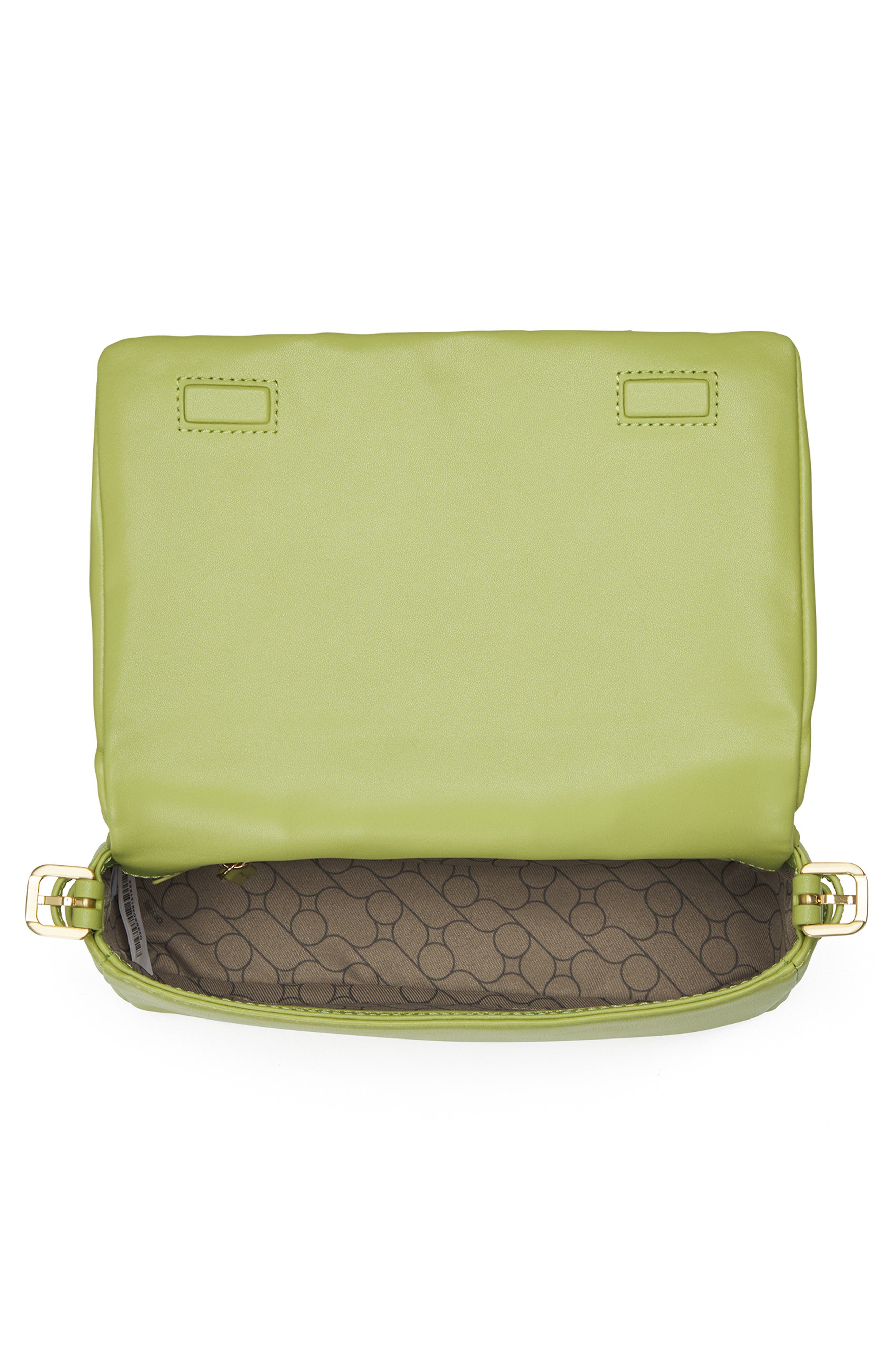 Oryany Bell Pleated Leather Shoulder Bag, Alternate, color, 