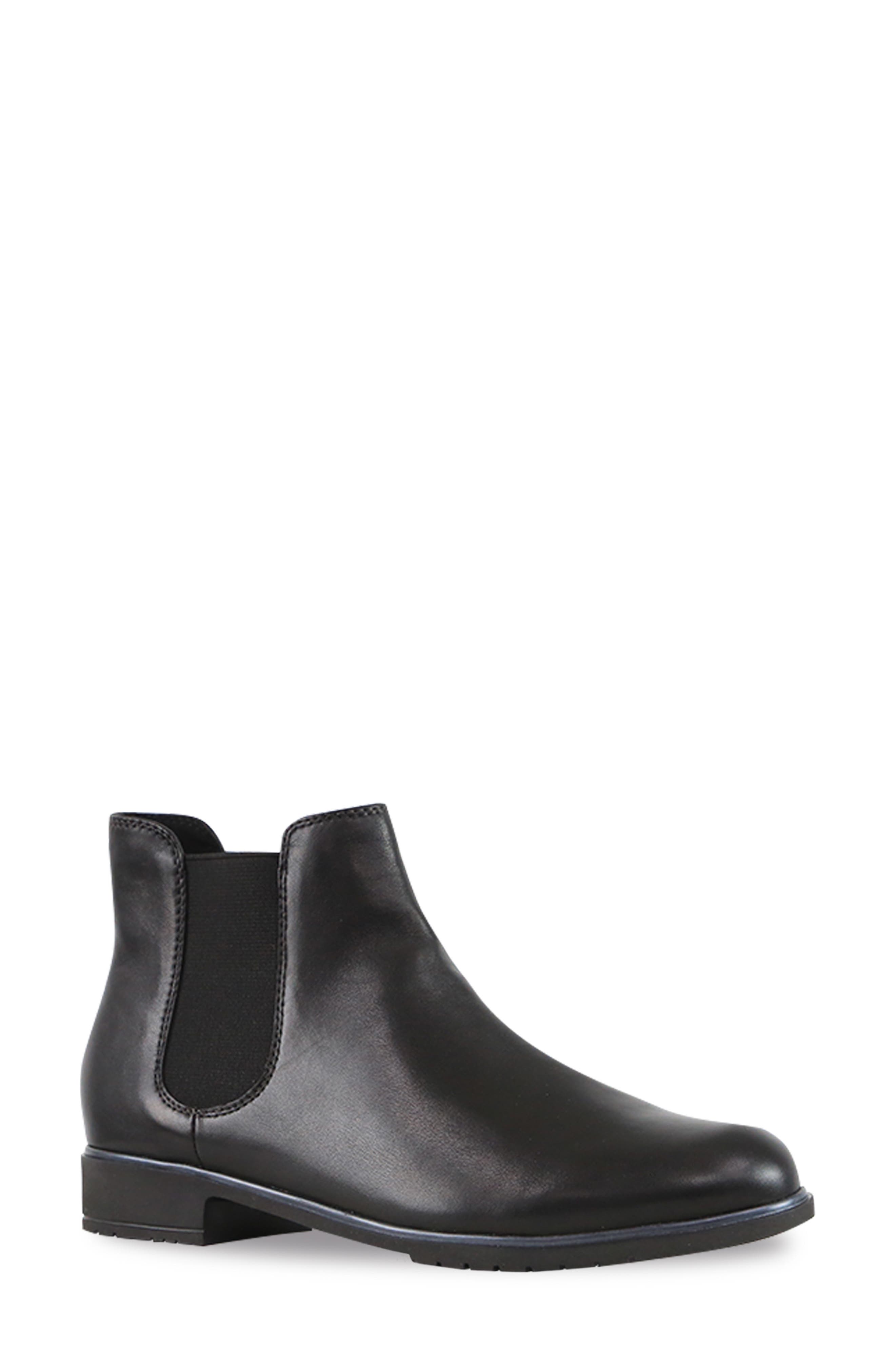 Leighton Chelsea Boot, Main, color, BLACK