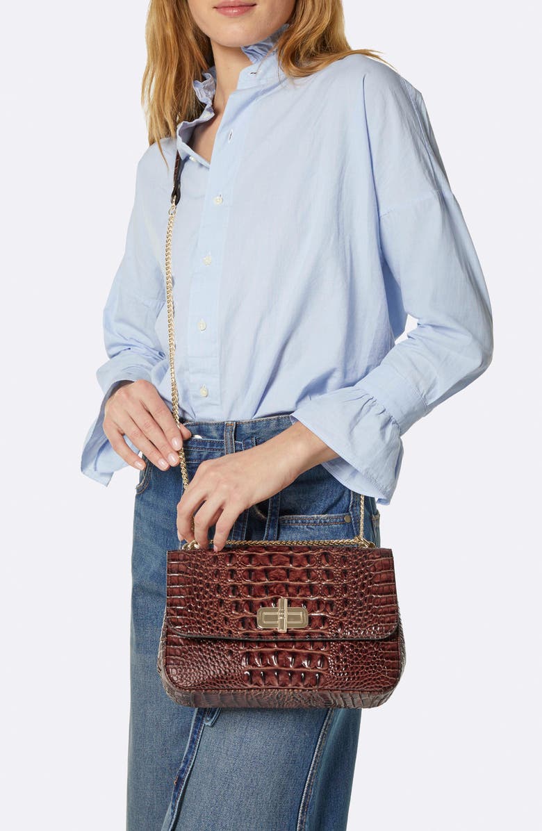 Brahmin Rosalie Leather Convertible Crossbody Bag, Alternate, color,