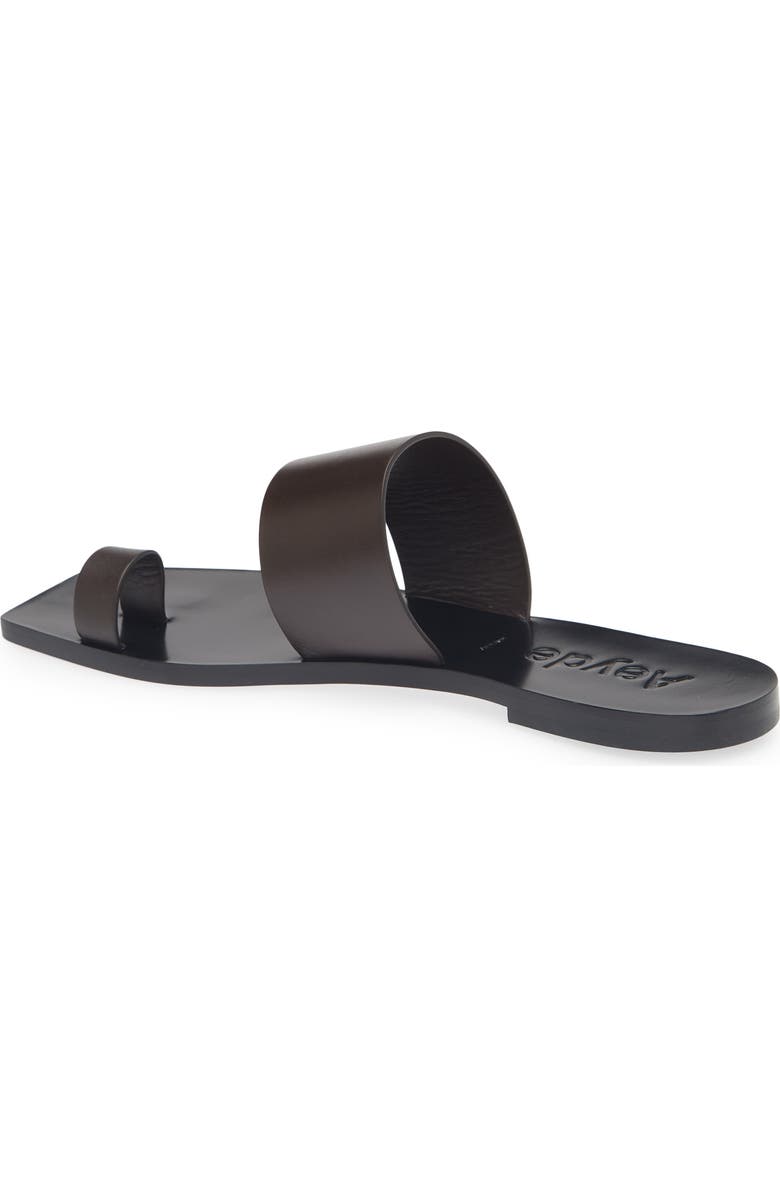 aeyde Sibel Sandal, Alternate, color, Moka