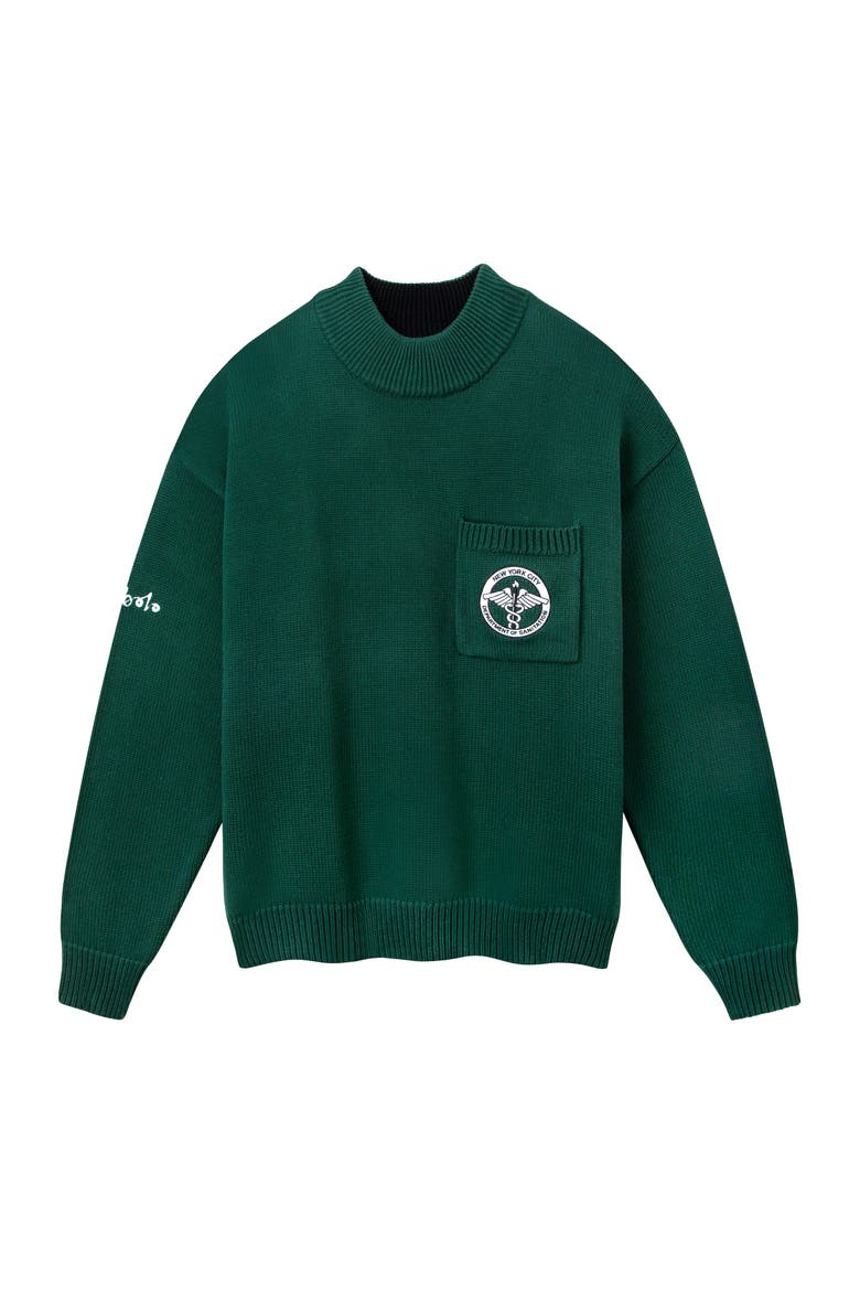 'DSNY x Tombolo' Sweater, Main, color, Green