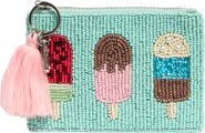 Collection XIIX Ice Cream Pops Beaded Coin Pouch