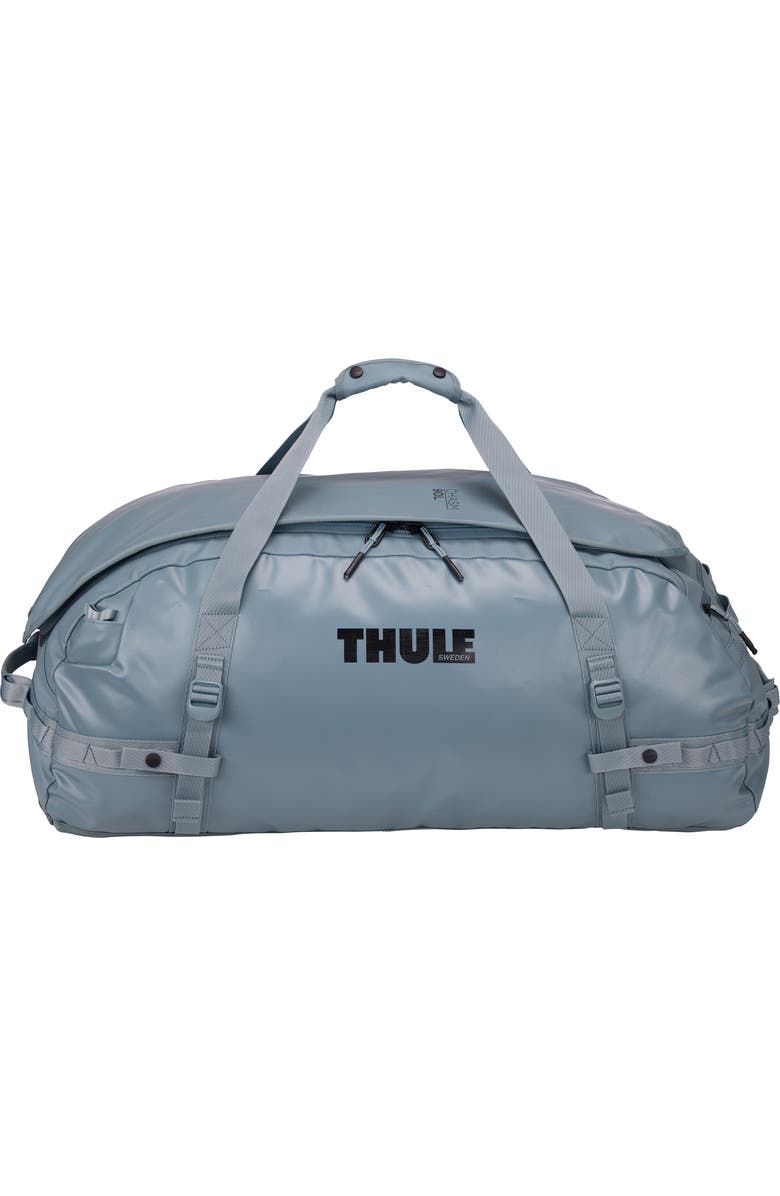 Thule Chasm 90-Liter Duffle Bag, Main, color, Pond Gray