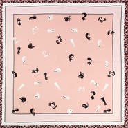 SILKSILKY Pure Silk Diversity Pattern Square Scarf