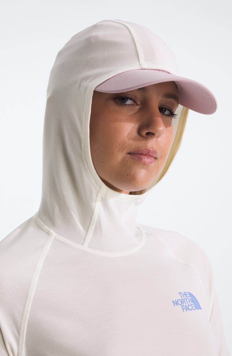 The North Face Adventure Sunrise Escape Hoodie, Alternate, color, White Dune