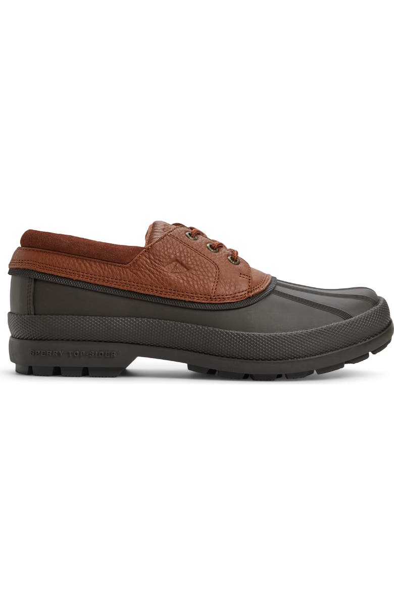 Sperry Coldbay Waterproof 3-Eye Duck Shoe, Alternate, color, Brown