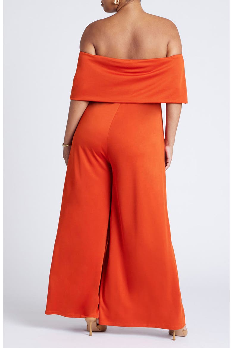 Off Shoulder Jumpsuit, Alternate, color, AUTUMN
