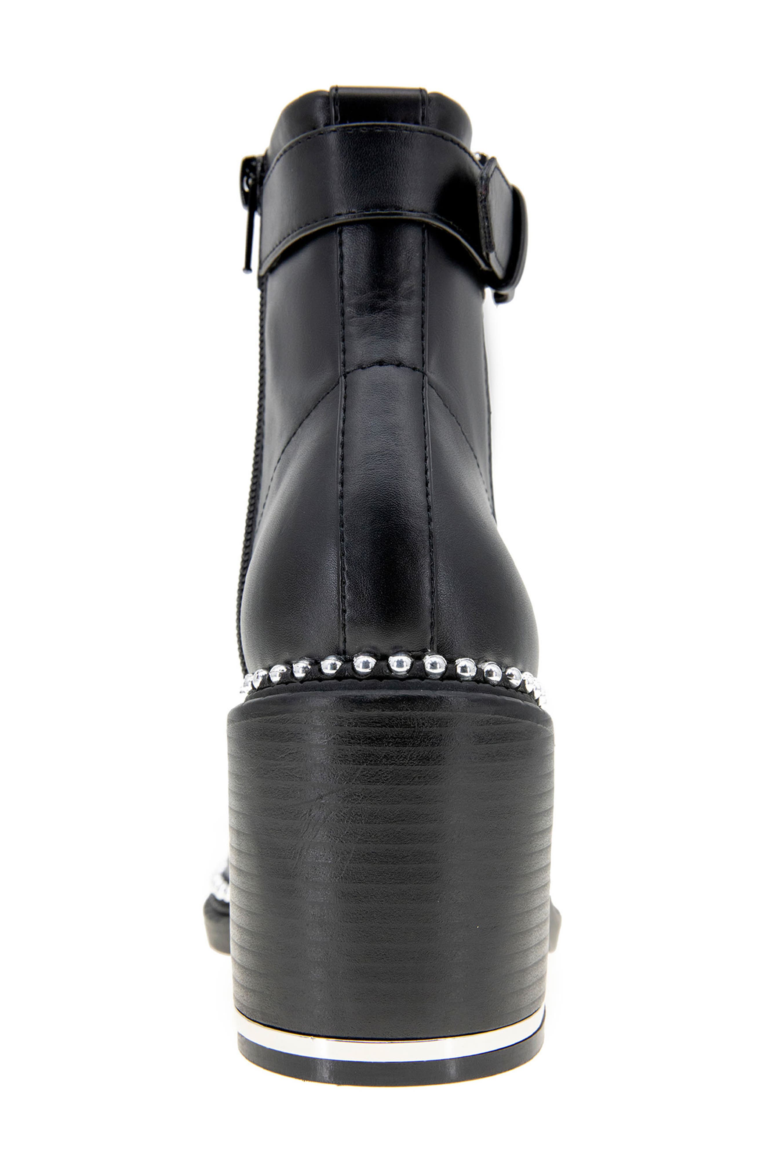 BCBGeneration Braxi Studded Bootie, Alternate, color, Black