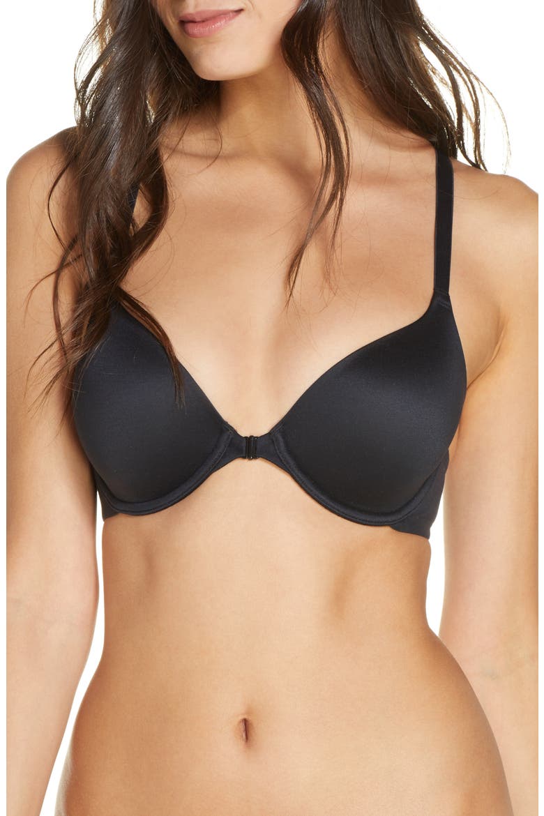 Future Foundations Front Close Racerback Bra, Main, color, NIGHT
