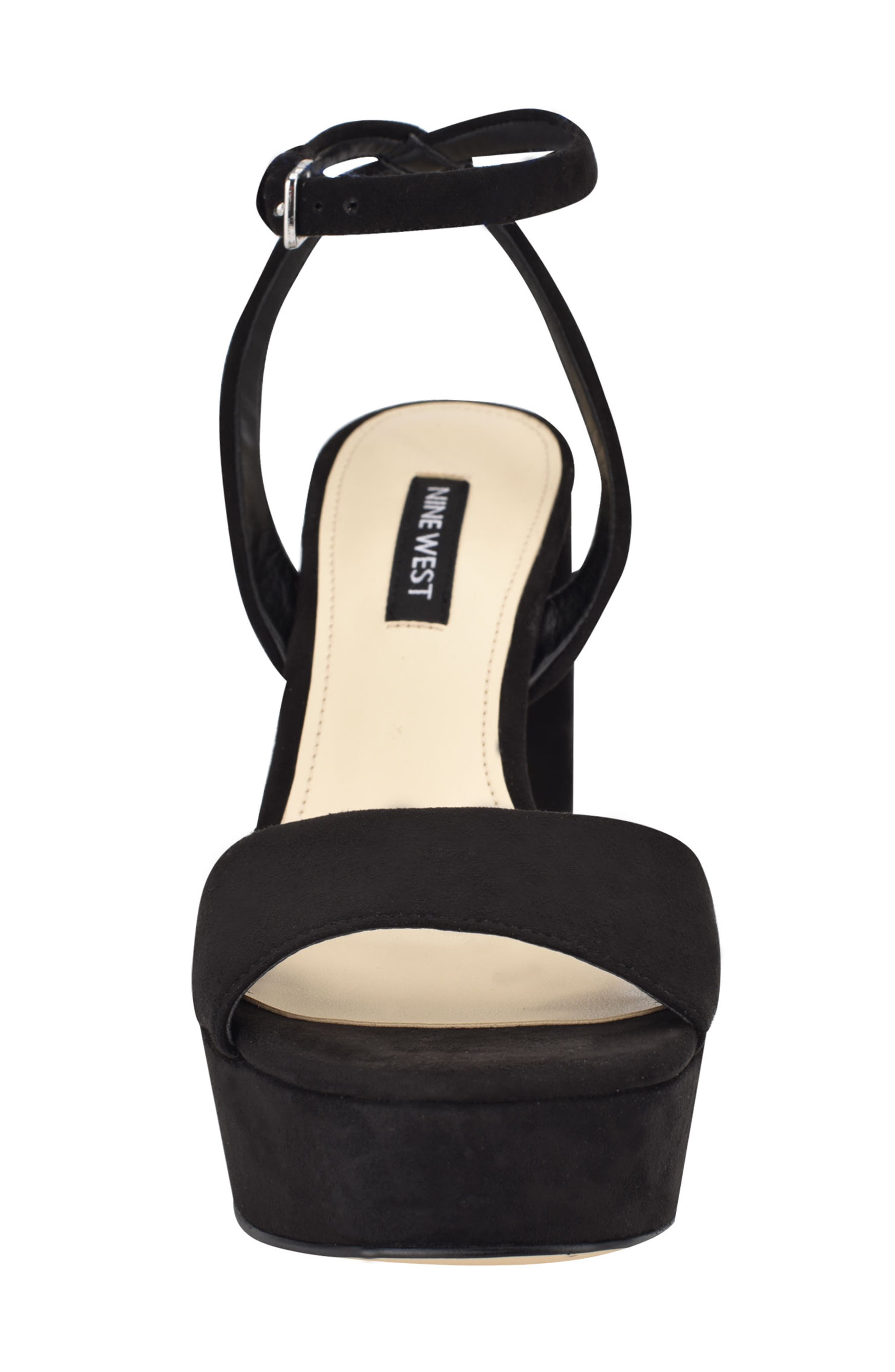 Nine West Zenna Ankle Strap Sandal, Alternate, color, 