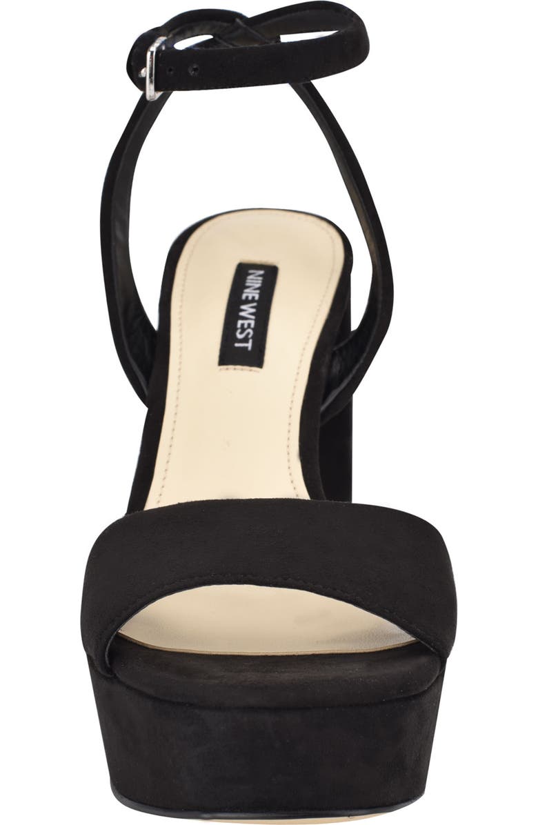 Nine West Zenna Ankle Strap Sandal, Alternate, color,