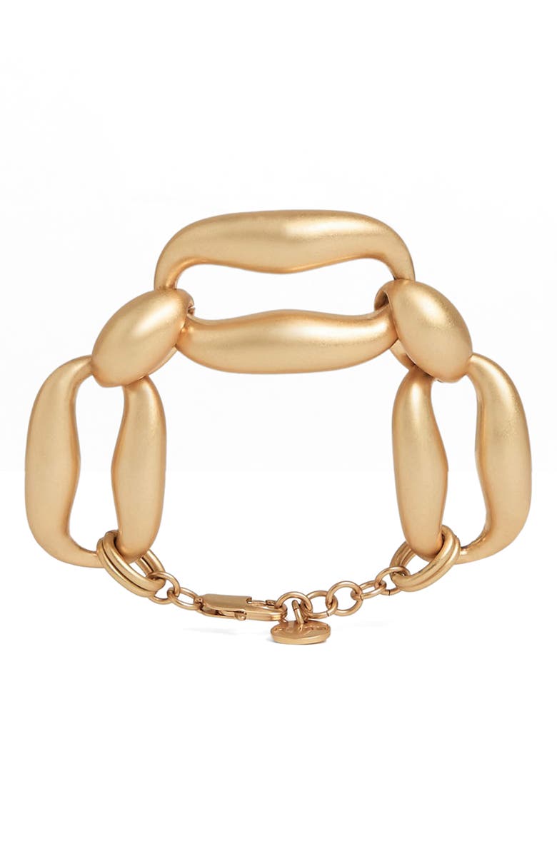 Reiss Lara Link Bracelet, Main, color, Gold Tone