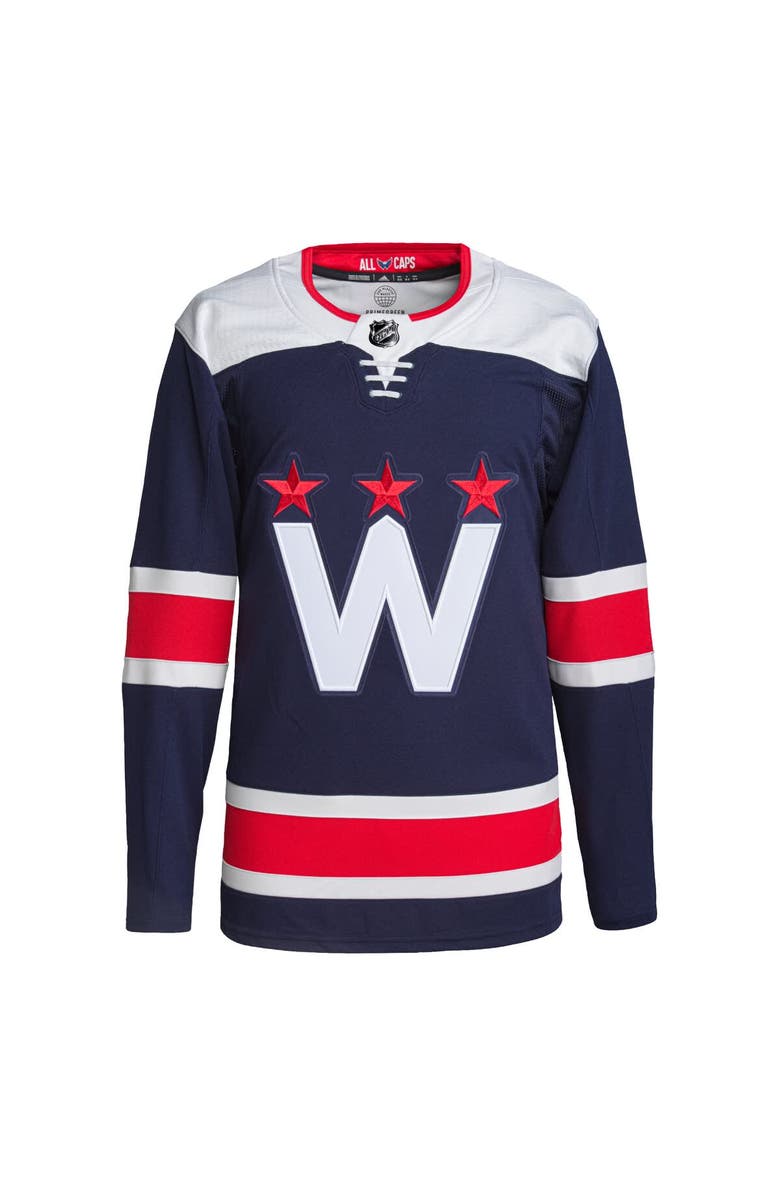 adidas Men's adidas Navy Washington Capitals Alternate Authentic Jersey, Alternate, color, 