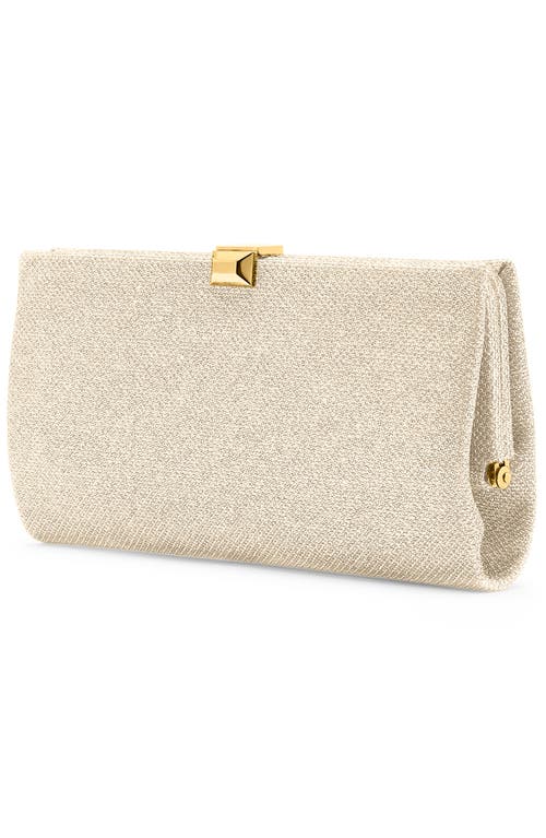 Stuart Weitzman The Vip Clutch In Silver