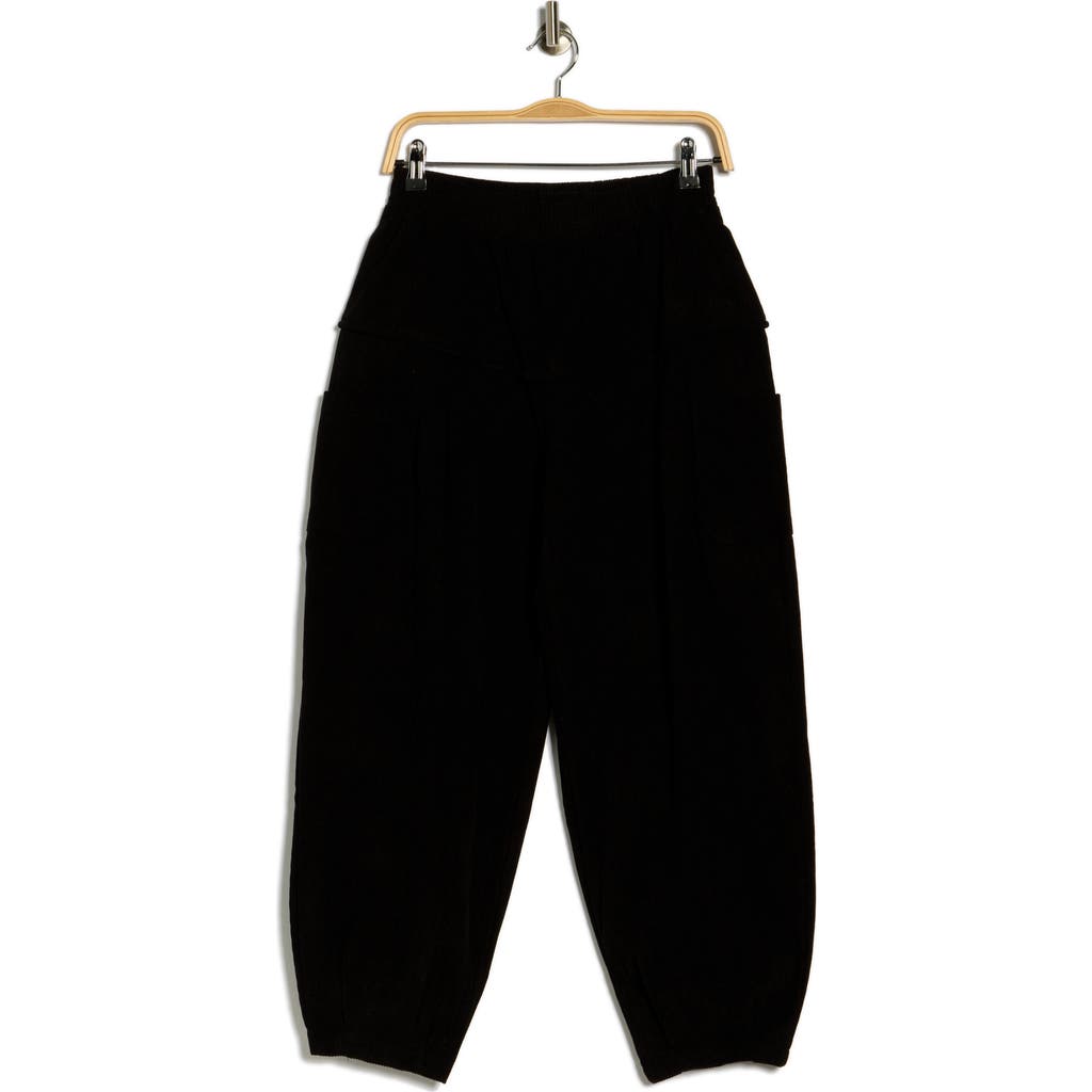 Patrizia Luca Corduroy Cargo Pants In Black