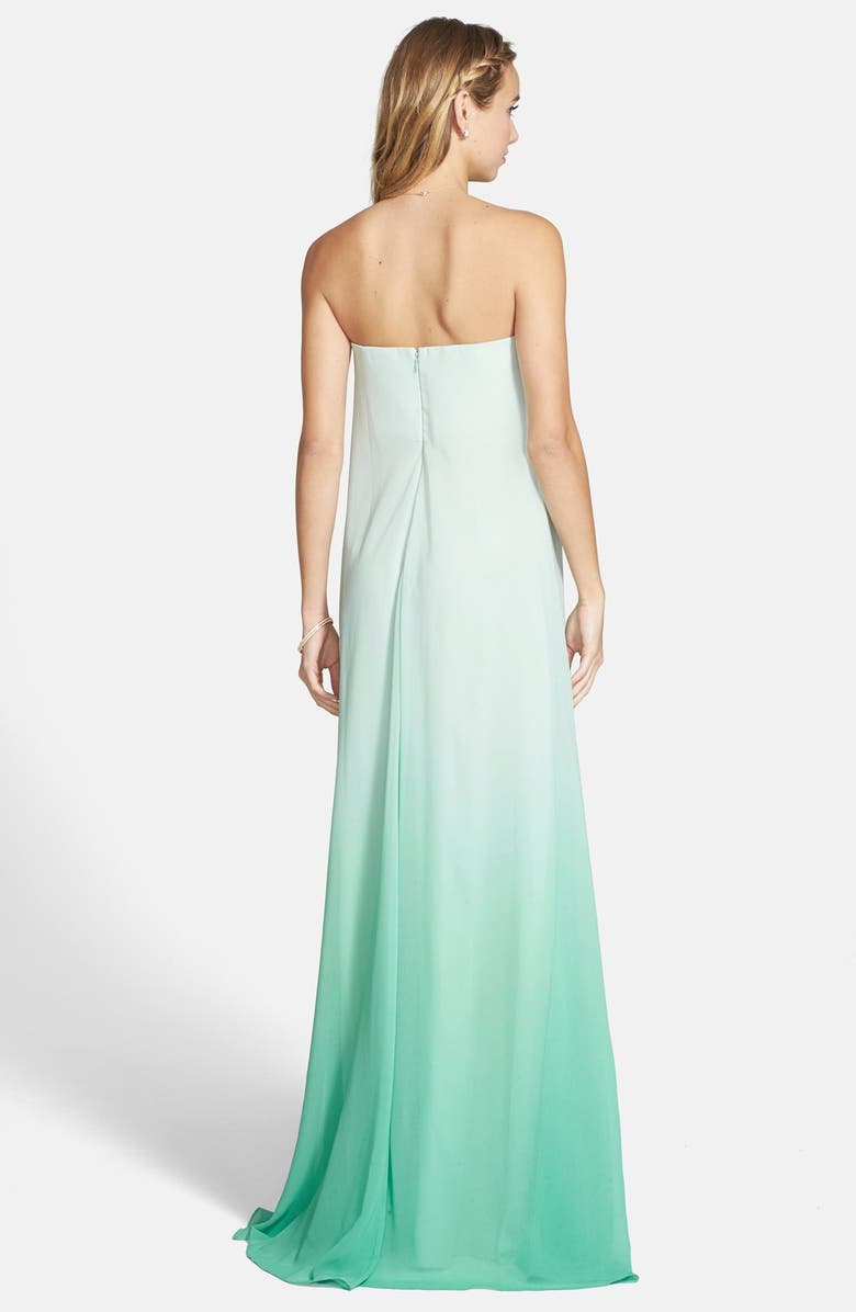 ERIN erin fetherston 'Daria' Ombré Chiffon A-Line Gown, Alternate, color,