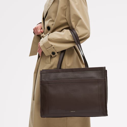 Radley Alba Place Large Ziptop Workbag In Brown