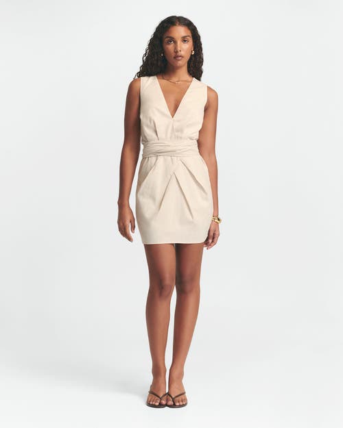 St Mrlo Coral Mini Dress In Brown