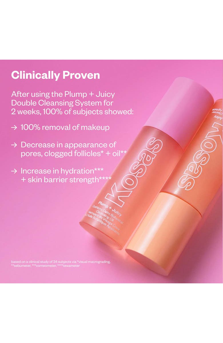 Kosas Mini Plump + Juicy Double Cleansing System, Alternate, color,